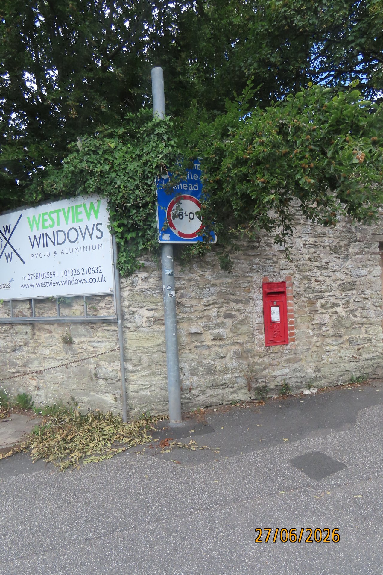Postbox: Arwenack Street, Falmouth