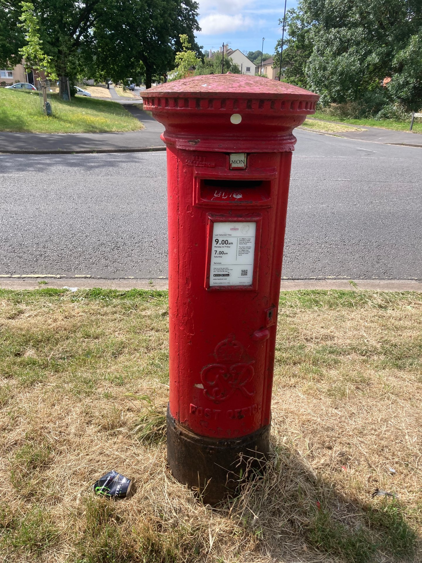 Postbox: Crow Lane, Bristol, Bristol, City of Bristol