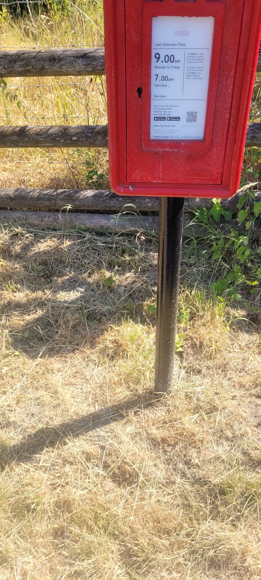 Postbox: Killhorse Lane, Pipe Aston, Pipe Aston, Herefordshire
