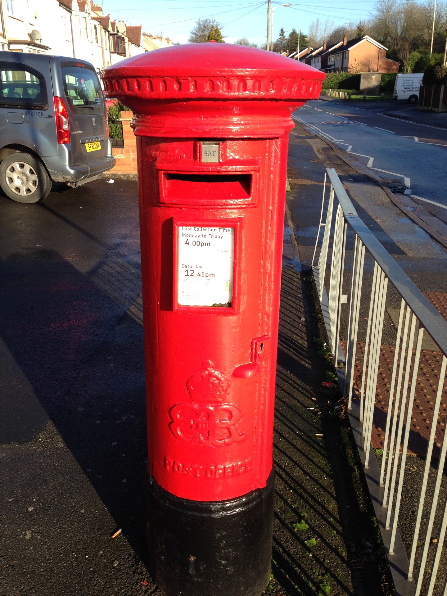 Postbox: Aldersley Road, Wolverhampton, Wolverhampton, West Midlands